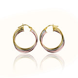 Candongas aros espiral