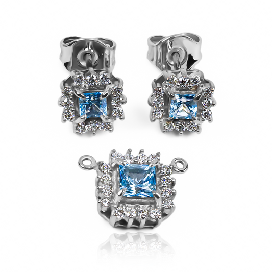 Dije - Aderezo Princess. Hecho en oro 18K y con la distinción de Joyería Caracas, cuenta con garantía de por vida. 