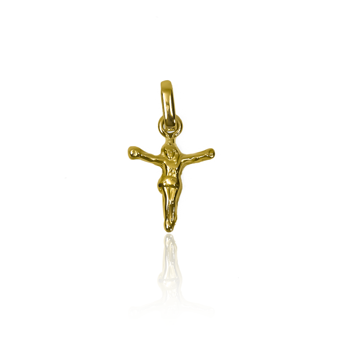 Dije Cristo S JC son una verdadera joya de Oro 18K de la reconocida marca Joyería Caracas. Con una garantía para toda la vida.
