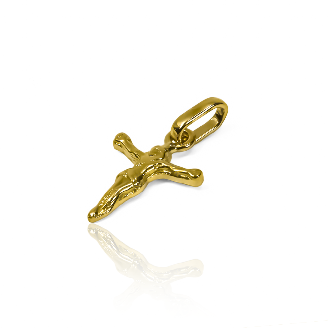 Dije Cristo S JC son una verdadera joya de Oro 18K de la reconocida marca Joyería Caracas. Con una garantía para toda la vida.