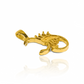 Dije Escorpión bañado en oro de 18K. Una joya de Joyería Caracas con garantía para toda la vida.