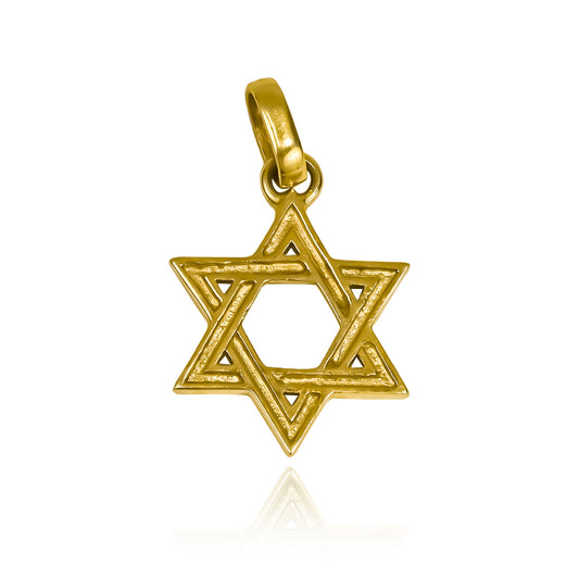 Dije Estrella de David Canal. Hecho de Oro 18K, representa la delicadeza y la perfección. Con garantía para toda la vida.
