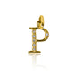 Dije Letra P crystals JC en Oro 18K de Joyería Caracas. Resaltando su estilo y distinción, esta pieza viene con garantía de por vida.