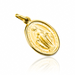 Dije Milagrosa H L I es una joya exquisita, elaborada con oro de 18K y diseñada por la reconocida Joyería Caracas. Cuenta con garantía de por vida.