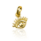 Dije Ojo turco JT de oro 18K de Joyería Caracas, protege tu suerte y estilo con esta pieza exclusiva de garantía para toda la vida.
