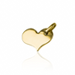 Dije Plane Heart. Hecho con oro de 18K y diseñado por Joyería Caracas, cuenta con garantía de por vida. 