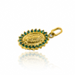 Dije Virgen de Guadalupe L JT hecho de oro de 18K, diseñado por Joyería Caracas. Con garantía de por vida.
