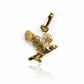 Dije Águila mini JC, una obra maestra de Joyería Caracas con un elegante diseño en oro 18K. Cuenta con garantía de por vida. 
