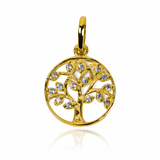 Dije Árbol de la vida JT en oro 18K de Joyería Caracas. Cuenta con garantía de por vida. 