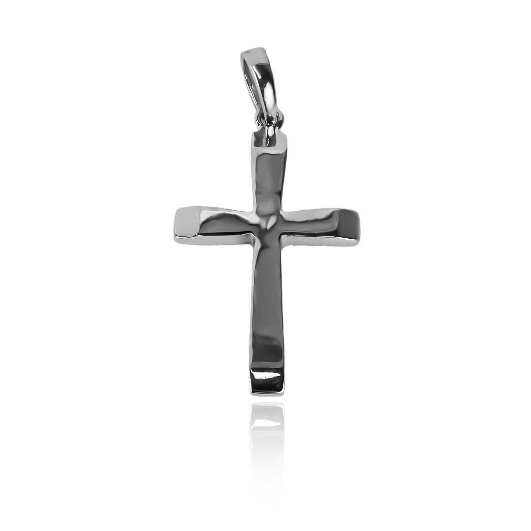 Dije Croix. Hecho con Oro 18K y con el sello de calidad de Joyería Caracas, cuenta con garantía de por vida. 