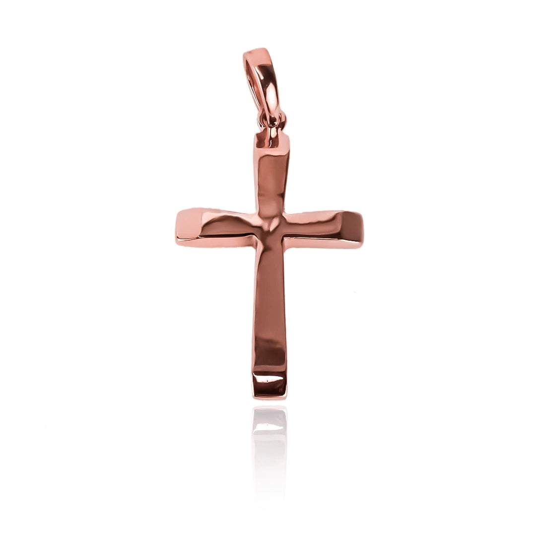 Dije Croix. Hecho con Oro 18K y con el sello de calidad de Joyería Caracas, cuenta con garantía de por vida. 