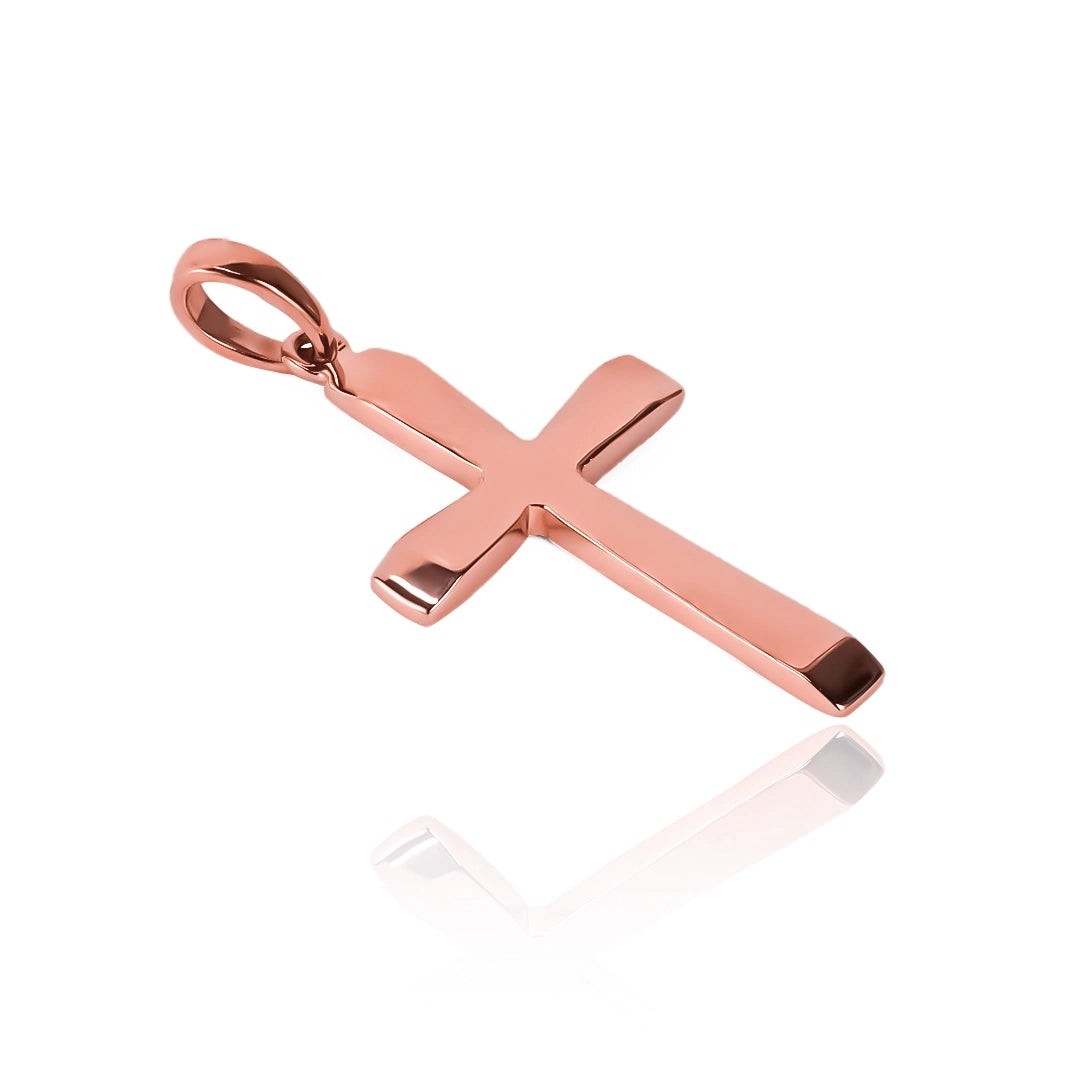 Dije Croix. Hecho con Oro 18K y con el sello de calidad de Joyería Caracas, cuenta con garantía de por vida. 