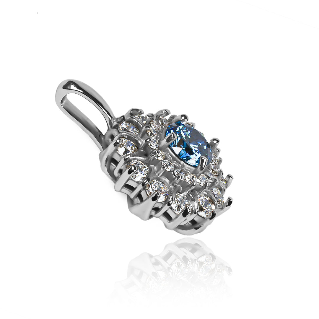 Heart ring - Emerald &amp; Diamonds