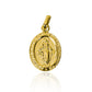 Dije Virgen milagrosa XXL JT, fabricado en oro 18K por Joyería Caracas, cuenta con garantía para toda la vida.