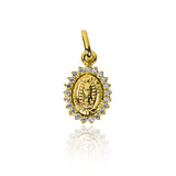 Dije Guadalupe crystal M JT