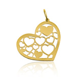 Plain silhouette heart JT
