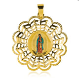 Dije Guadalupana color bigger I