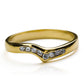 Anillo de compromiso duo san marteen, fabricado en Joyería Caracas y oro 18k de la más alta calidad, con certificado de garantía para toda la vida.