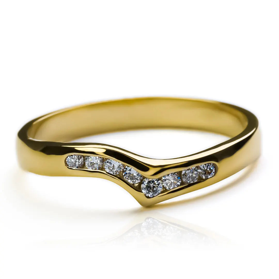 Anillo de compromiso duo san marteen, fabricado en Joyería Caracas y oro 18k de la más alta calidad, con certificado de garantía para toda la vida.