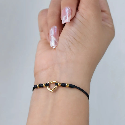 Pulsera Corazón + Esferas #3