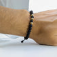 Pulsera Esferas Facetadas #6 x 3