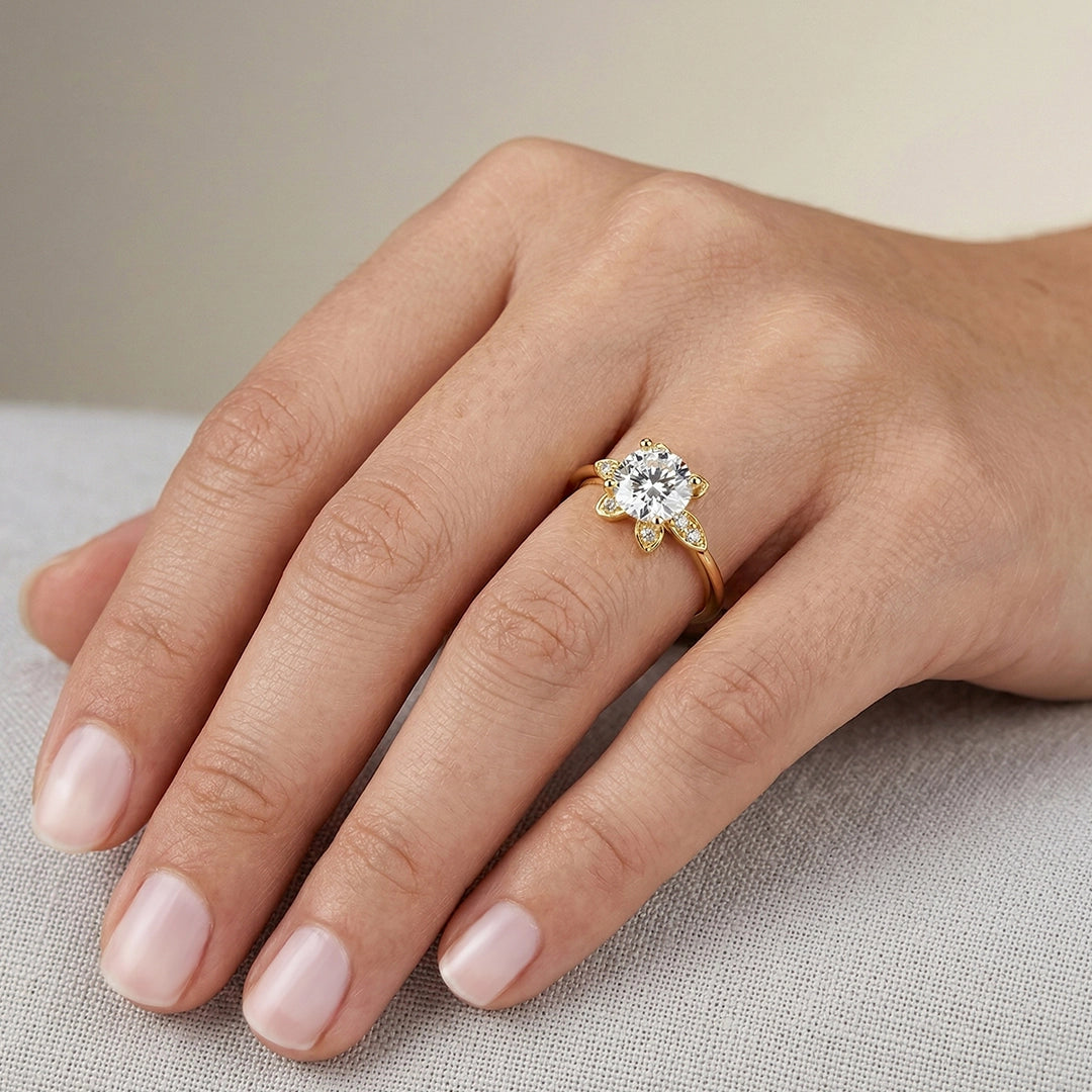 Anillo special flower