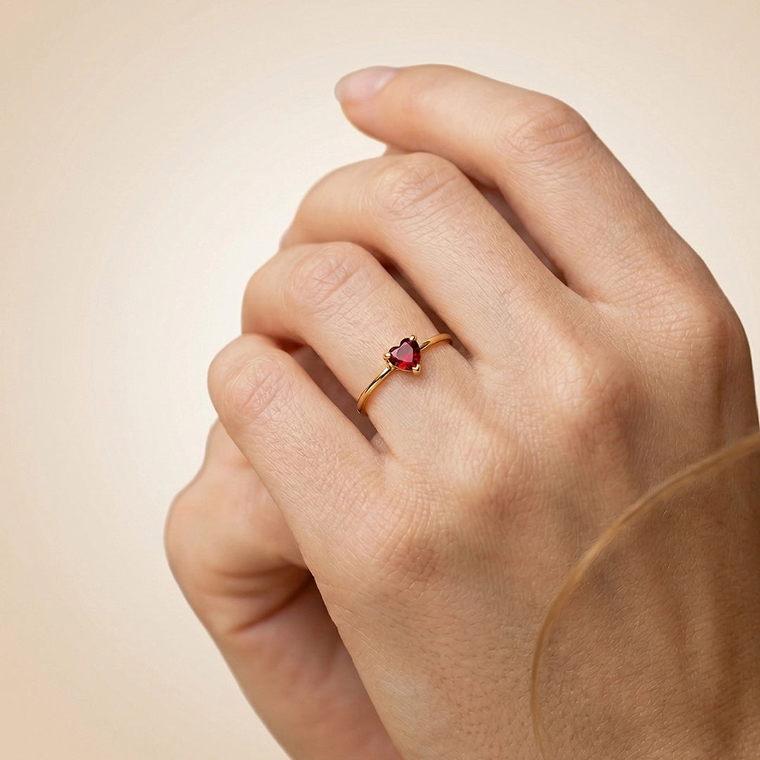 Anillo Silent Spin Heart I
