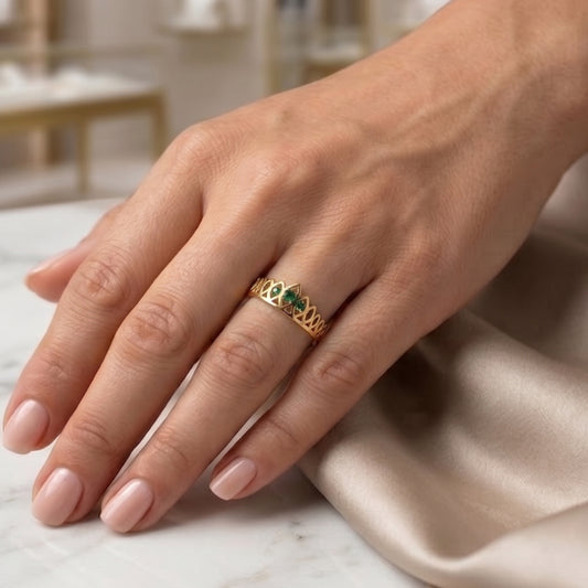 Anillo Lengua de Fuego