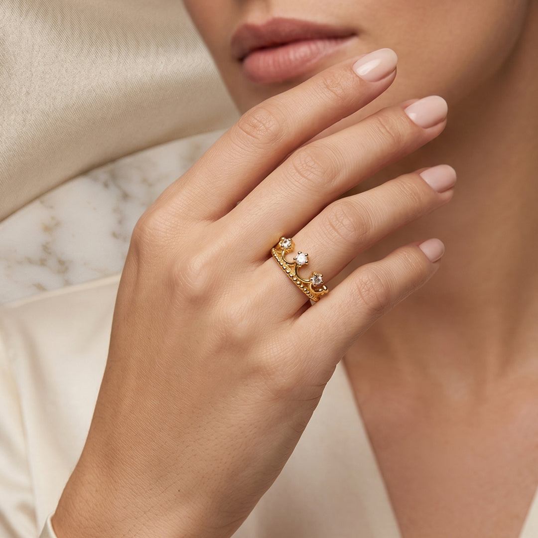 Anillo Modern Crown
