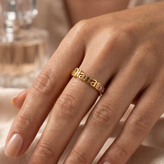 Anillo Nombre Personalizado