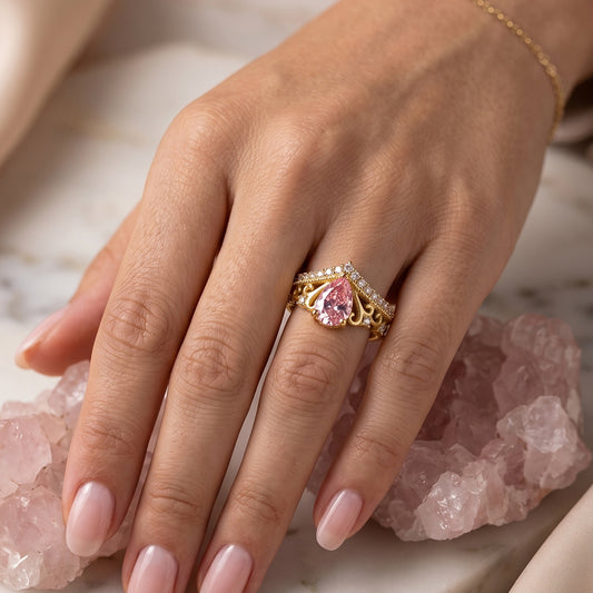 Anillo pink drop