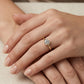 Anillo skinny Moissanite 5.0mm