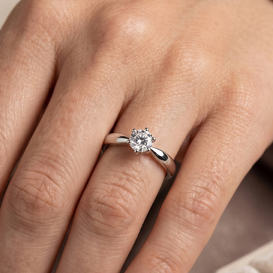 Anillo tulip inspired II Lab Diamond