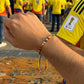 Pulsera Tricolor 3 Oros #5