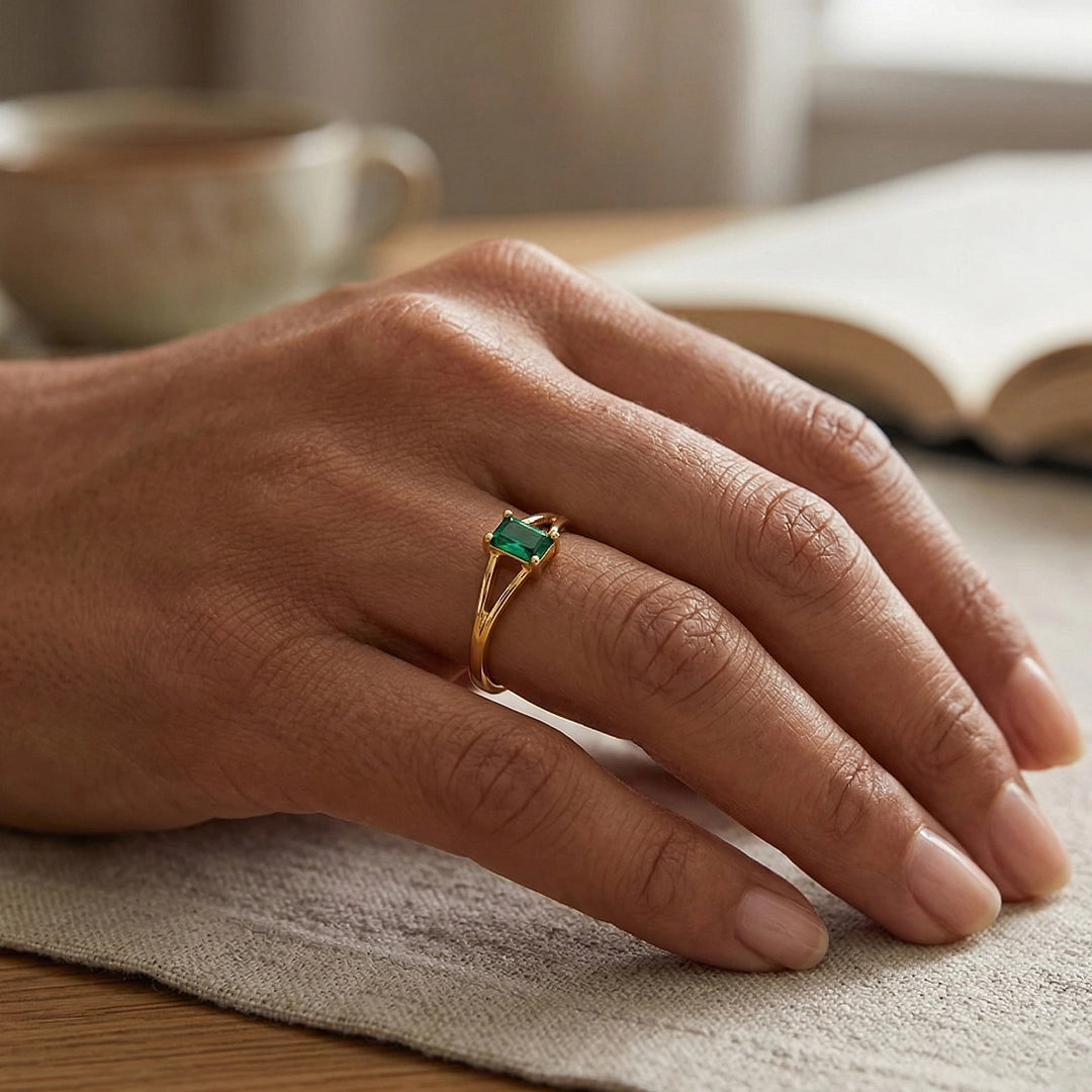Anillo baguette L