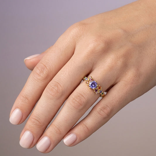 Anillo Multicolor party