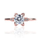 Anillo de compromiso Special Flower de Joyería Caracas en oro 18k cuenta con un certificado de calidad y garantía de por vida.