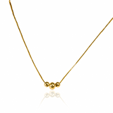 Gargantilla Veneciana Style 45 Esferas Lisas, elaborada en Oro 18K por Joyería Caracas, cuenta con un certificado de calidad y garantía de por vida.