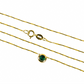 Gargantilla Venecia Dona Pasante #3.5, fabricada en oro 18K por Joyería Caracas, cuenta con un certificado de calidad y garantía de por vida.