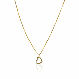Gargantilla Venecia Style Heart, fabricado en oro 18k por Joyería Caracas, cuenta con un certificado de calidad y garantía de por vida.