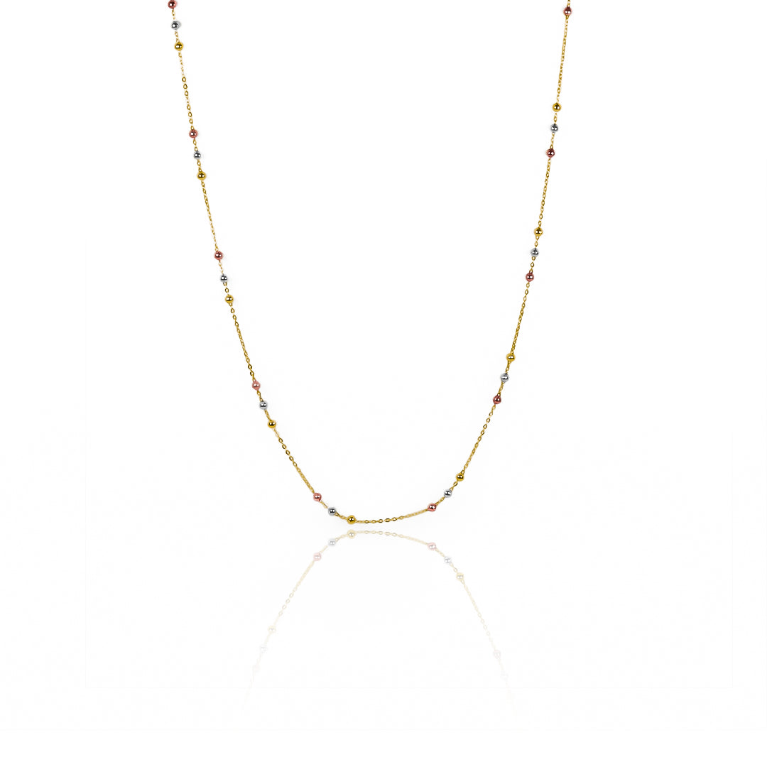 Gargantilla Special sphere 3 oros 45