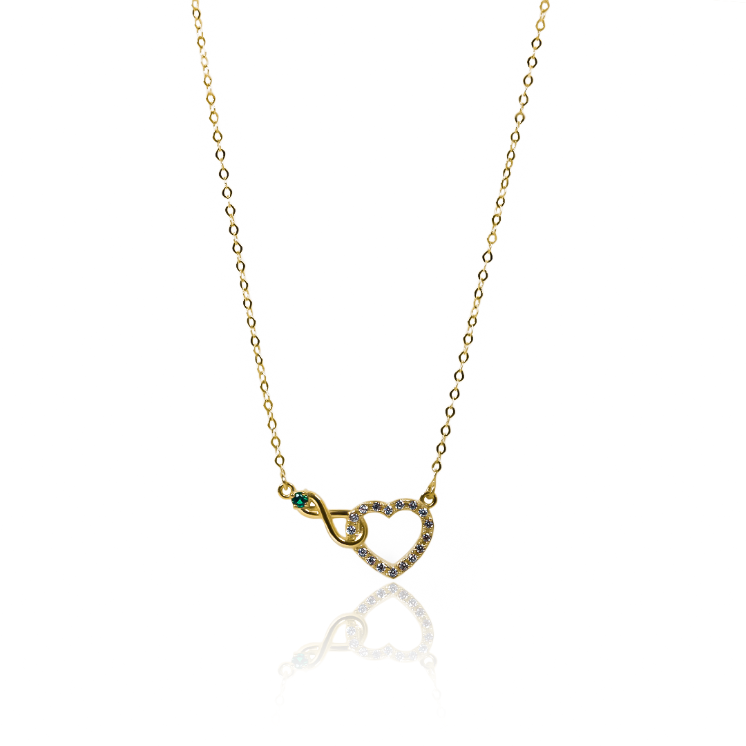 Gargantilla Infinity heart cristals
