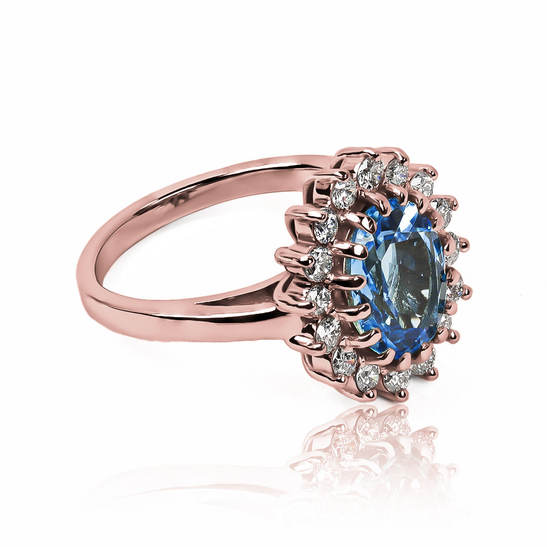 Anillo de compromiso lady tradicional de Joyería Caracas es una pieza única y exquisita, confeccionado en oro de 18 quilates con certificado de calidad.