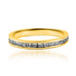 Anillo line princess II fabricado por Joyería Caracas en oro 18k, cuenta con una garantía para toda la vida.