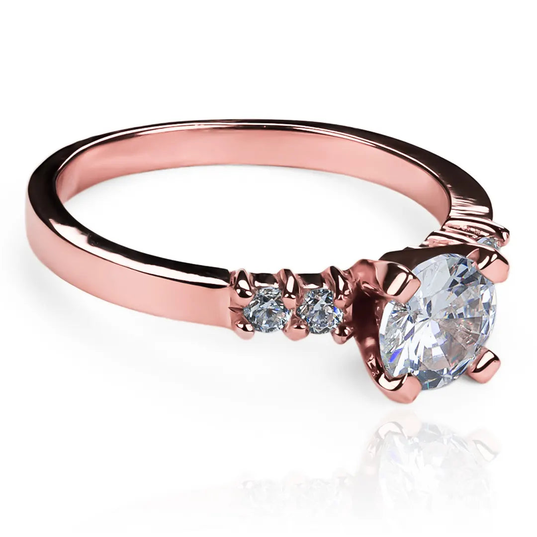 Anillo de compromiso nesJüa de Joyería Caracas, hecho en oro 18k y acompañado por un certificado de calidad y garantía que asegura su durabilidad de por vida.