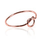 Anillo overhand knot de Joyería Caracas. Hecho de oro 18k, su diseño único y sofisticado es una verdadera obra de arte. Garantizamos su calidad de por vida.