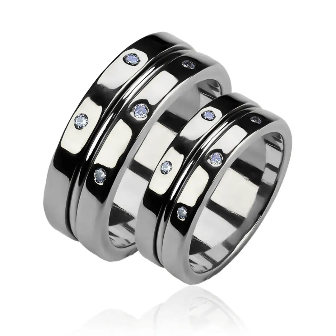 Argollas de matrimonio Paisa Style, fabricados en oro de 18k por Joyería Caracas, viene con certificado de autenticidad y garantía de por vida.