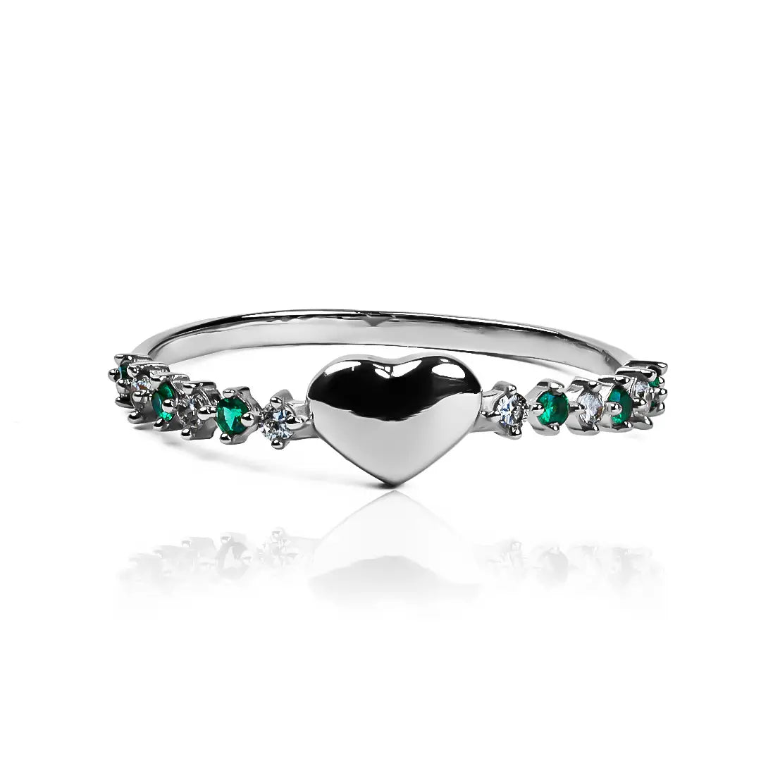 Anillo passionate heart II JC de Joyería Caracas en oro 18k que simboliza amor y pasión. Cuenta con certificado de calidad y garantía de por vida.