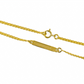 Pulsera Bismarck corazón alto S. Elaborada en Oro 18K por Joyería Caracas, con garantía para toda la vida.