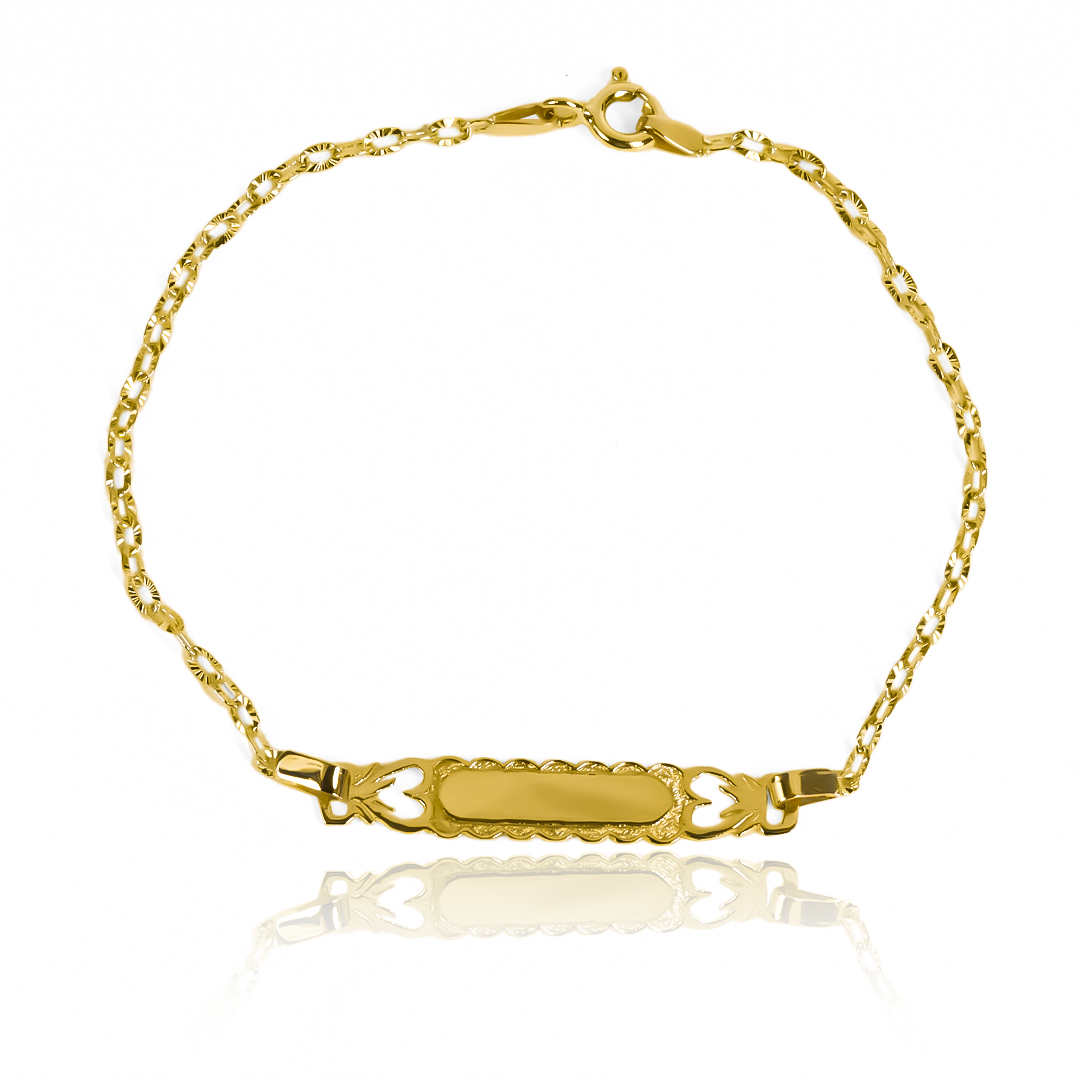 Pulsera Classic Nube M. Hecha de oro 18K y creada por la prestigiosa Joyería Caracas, esta pulsera es un símbolo de lujo y estilo. Con garantía de por vida.